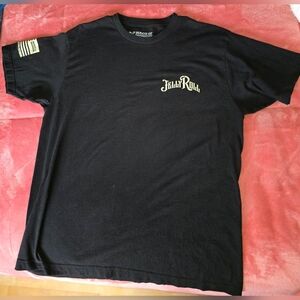 Black Jelly Roll T-Shirt w/ "Beautifully Broken" Saying- Size Lg (EUC)
